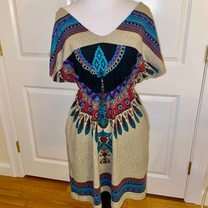Tribal Dress with Pockets!!